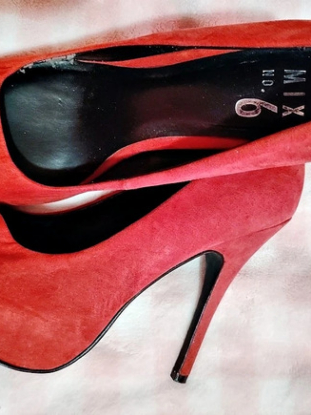 Mix No. 6 Sarti Platform Pump Red US 8